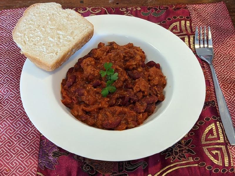 Chili sin carne