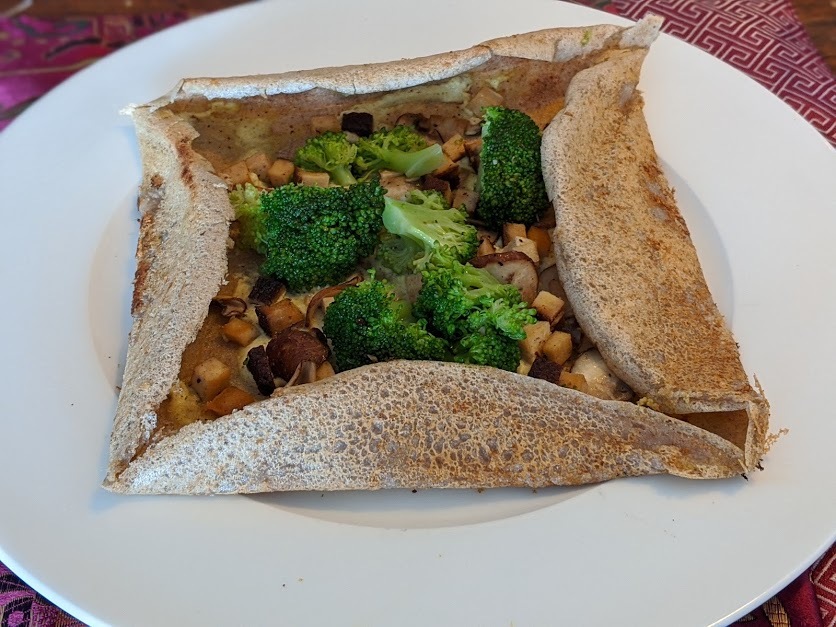 Herzhafte Galette