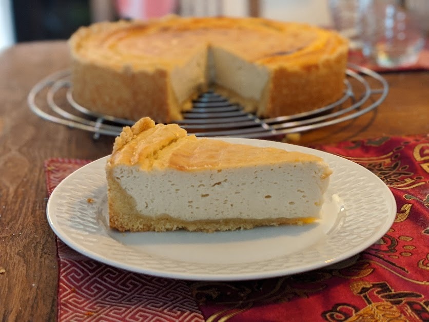 Veganer Käsekuchen