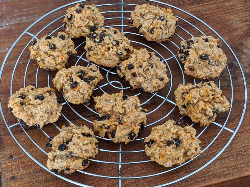 Pumpkin Spice Carrot Cookies