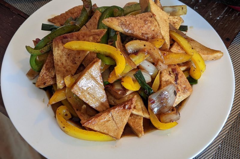 Tofu nach Hausart mit Paprika