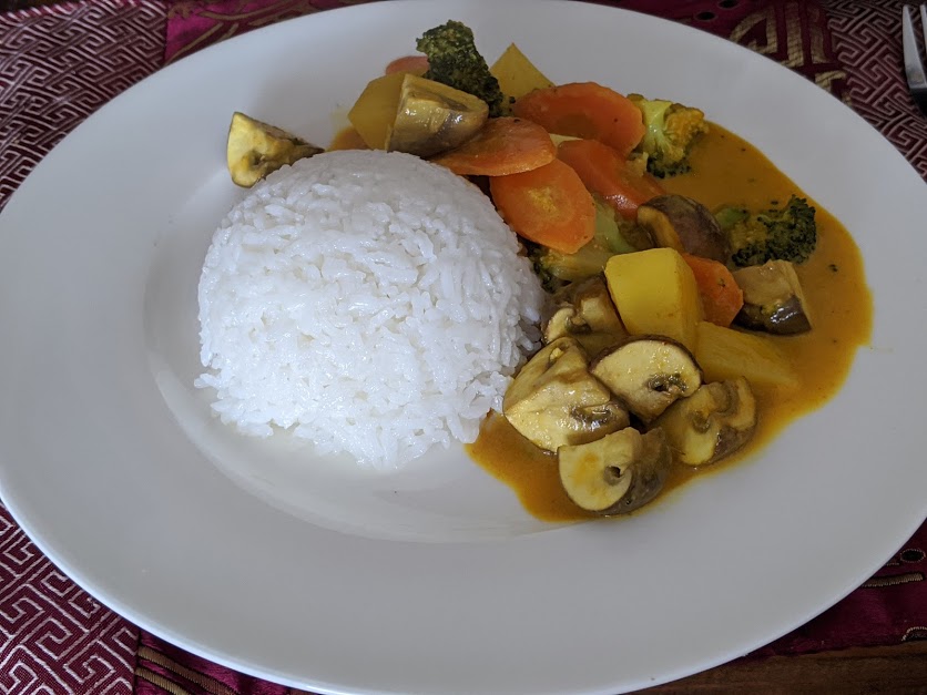 Gelbes Thaicurry