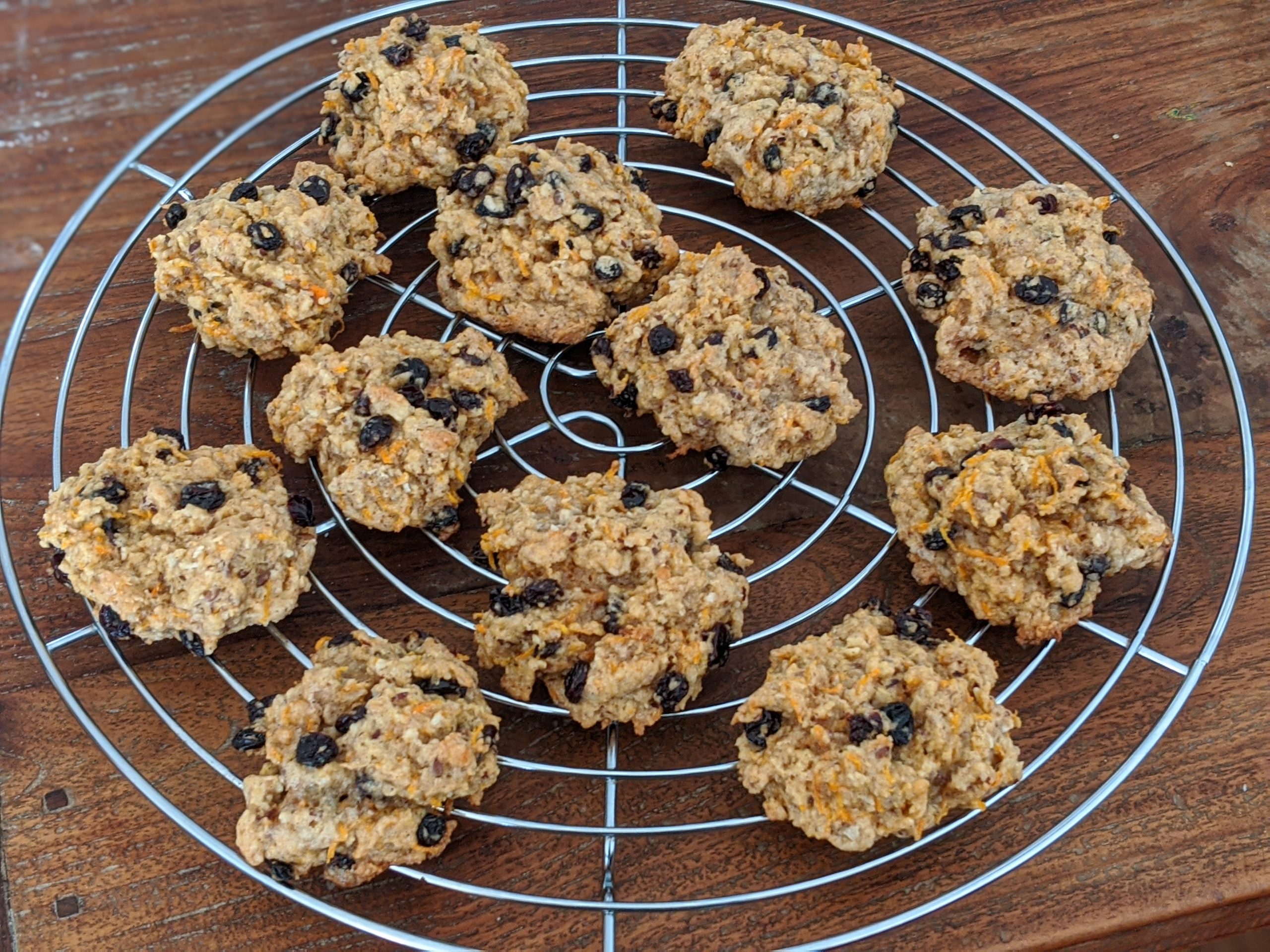 Pumpkin Spice Carrot Cookies